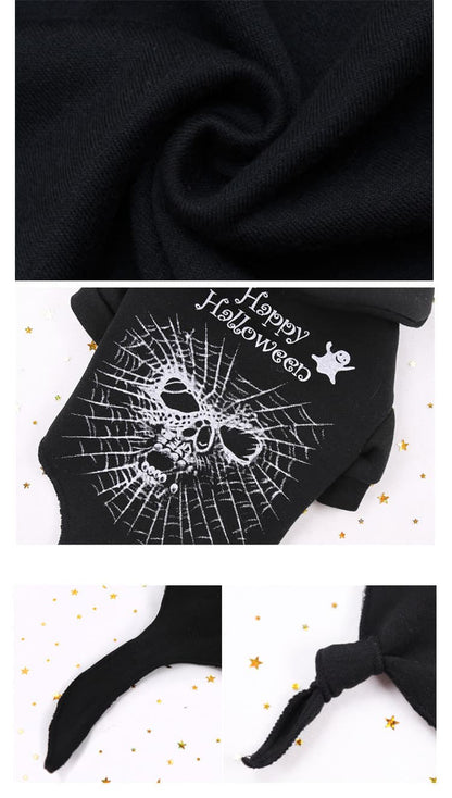 Disfraz sudadera con diseño de calavera