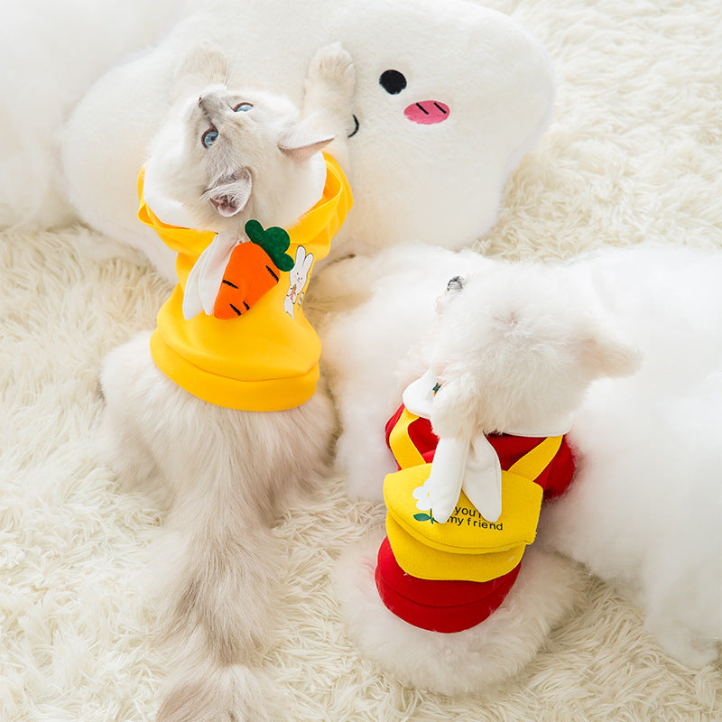 Pet clothes with cute prints