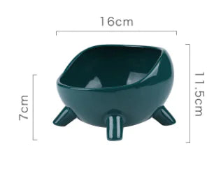 Cuenco de Cerámica Elevado para Gato