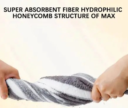 Ultra-absorbent dog bath towel