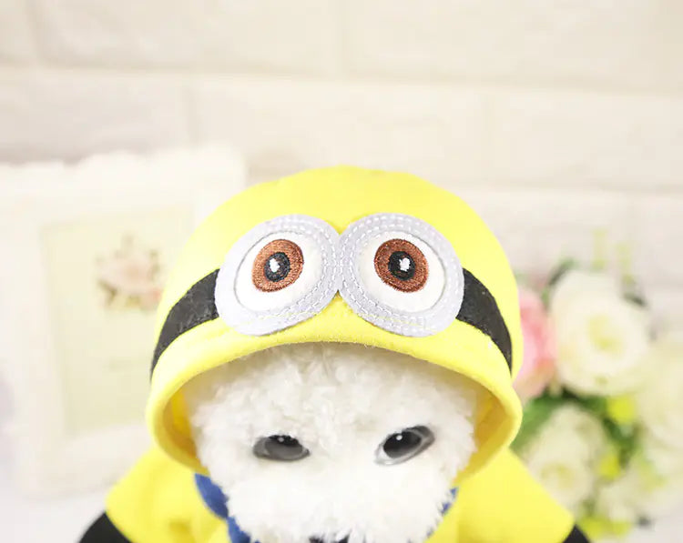 Funny Pet Costume with Suspenders