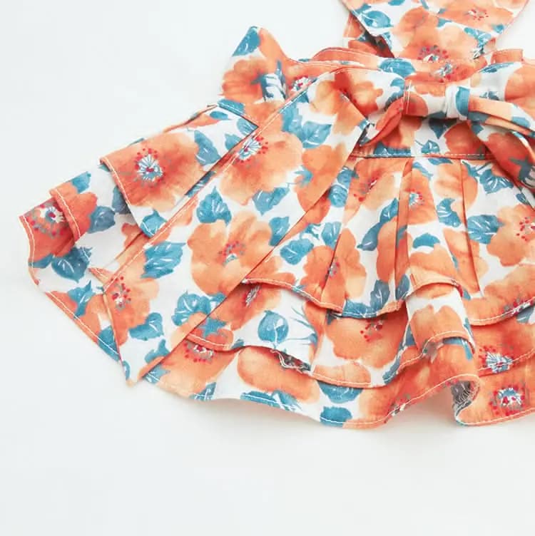 Ropa  Estampada 100% de Algodón para Perros Teddy y Gatos