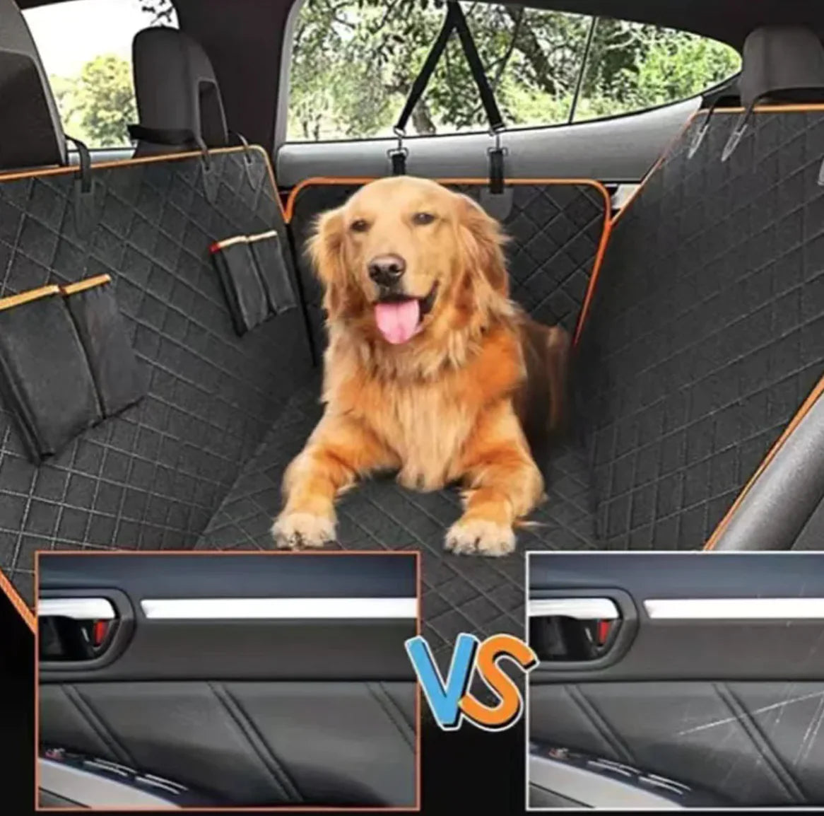 Oxford Cloth Pet Car Seat Cover