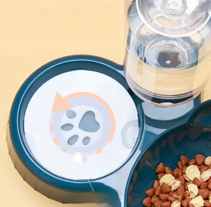 Cuenco dispensador automático para gatos