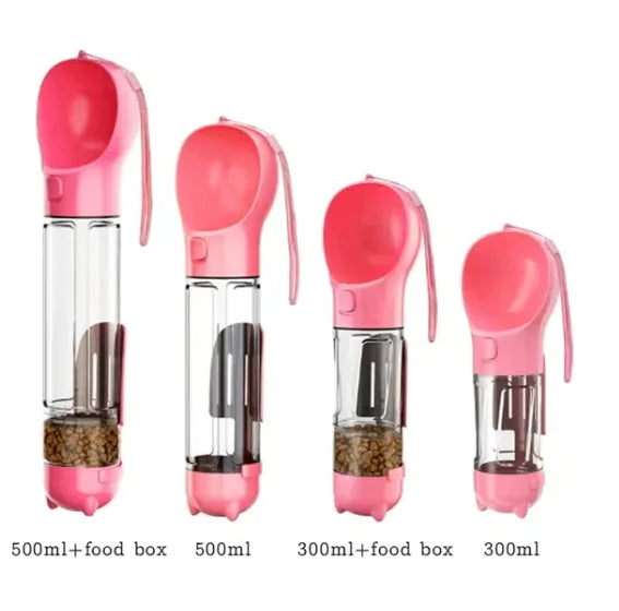 2-in-1 Portable Pet Water Bottle