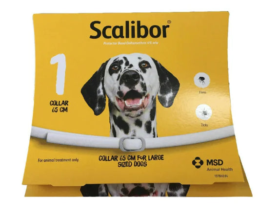 Flea and deworming collar for dogs and cats