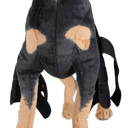 Comfortable and adjustable canine splint for pets