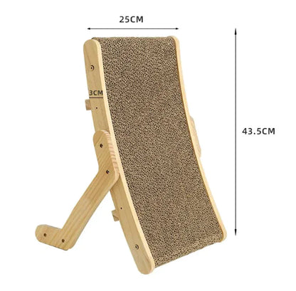 Cat bed and scratcher