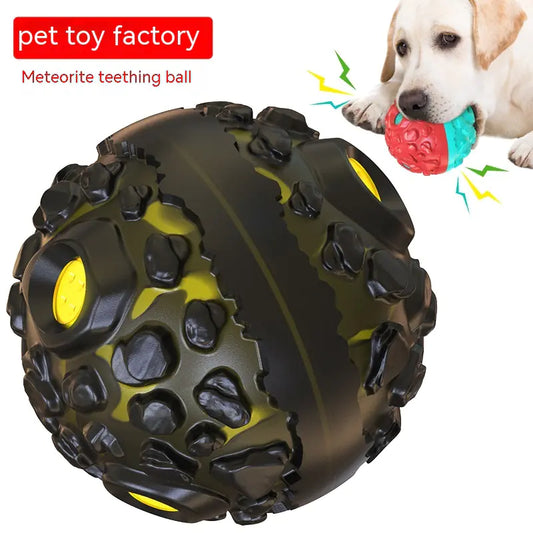 Pet Squeaky Chew Ball Toy