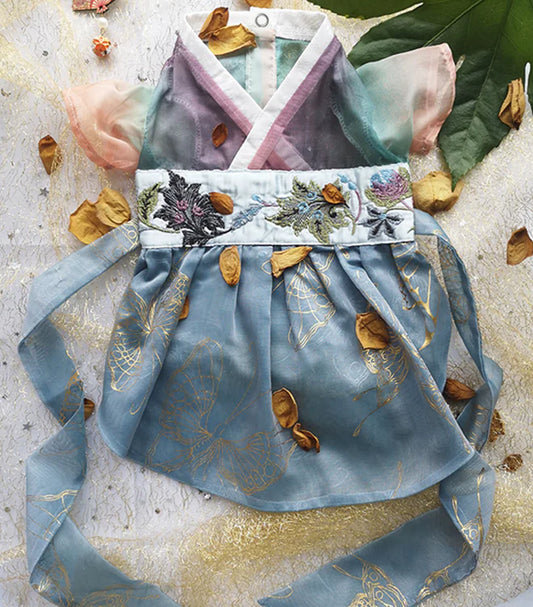 Ancient Hanfu Clothes for Cats, Spring Breeze