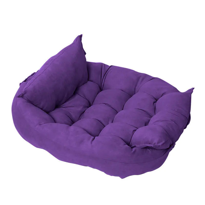 Multifunctional foldable pet cushion