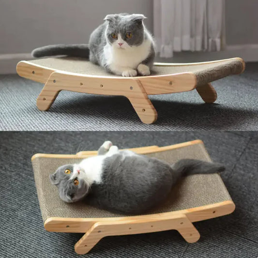 Cat bed and scratcher