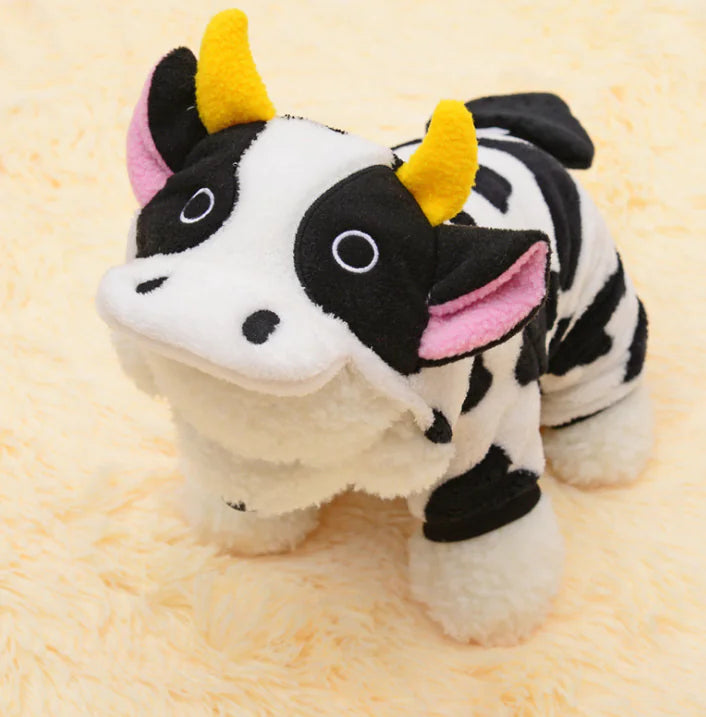 Cow Costume for Cats and Dogs