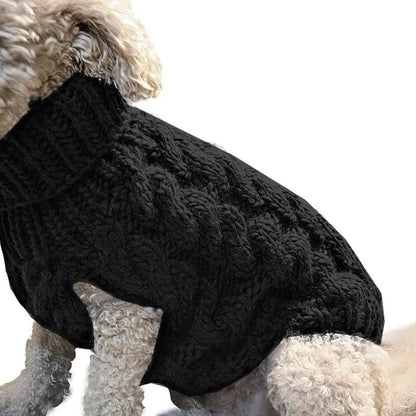 Suéter Cálido de Invierno para Perros Tejido Suave
