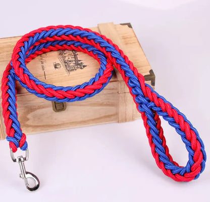 Correa Trenzada de Nylon resistente para Perros