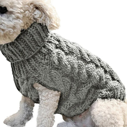 Maglione invernale caldo per cani in morbida maglia