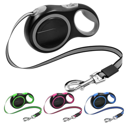 Automatic retractable pet leash