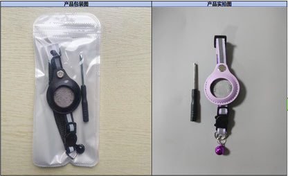 Reflective Pet Collar with Airtag Holder