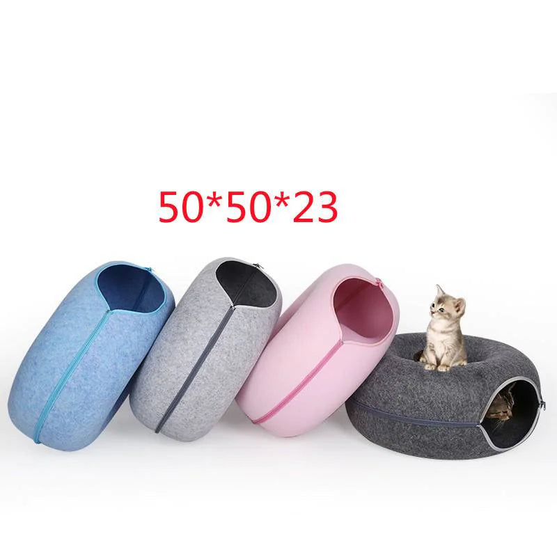 Donut Bed and Pet Tunnel