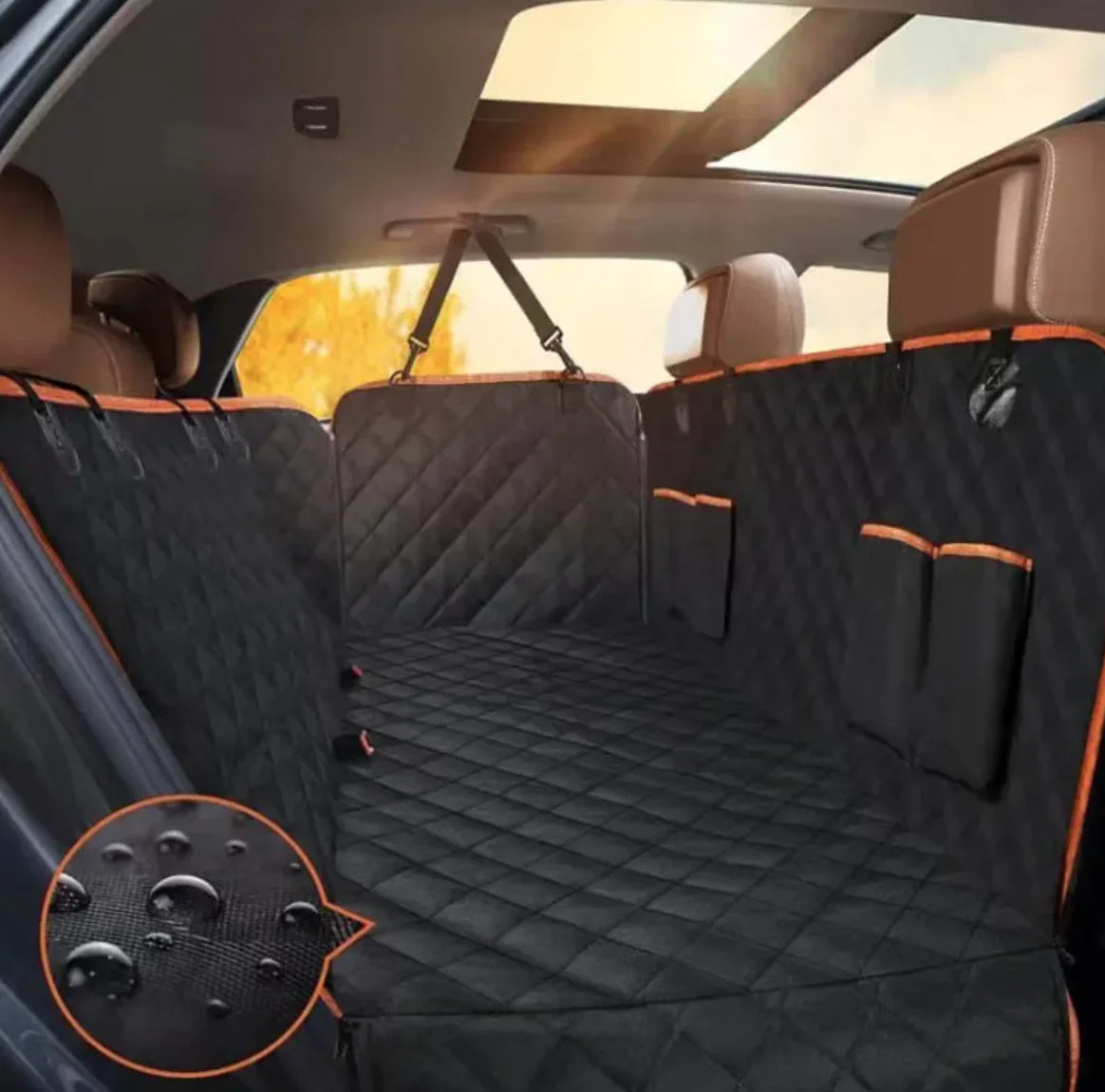 Oxford Cloth Pet Car Seat Cover