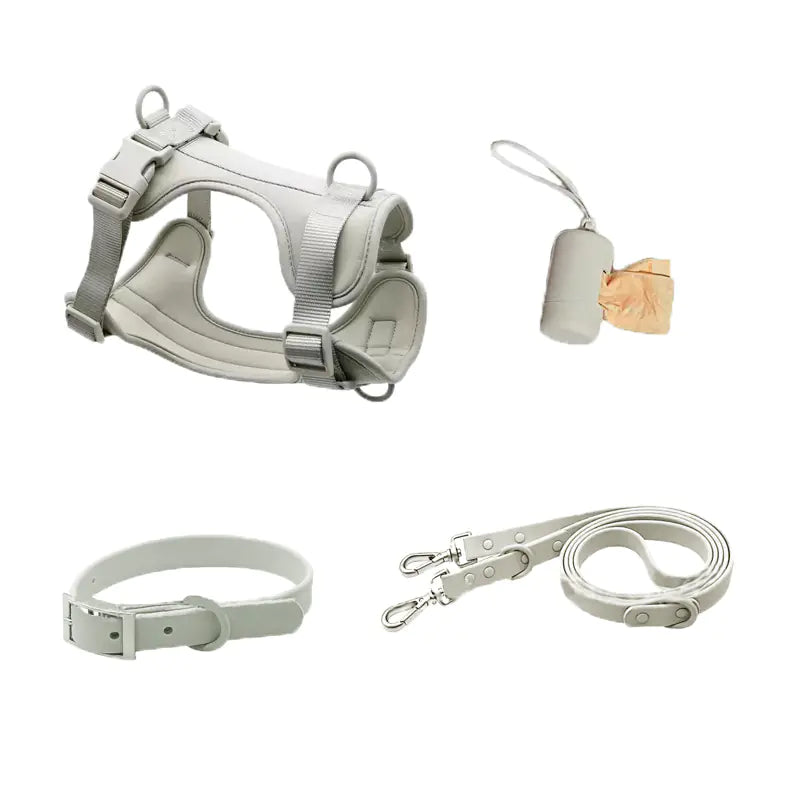 Arnés y Collar Táctico Impermeable para Perro
