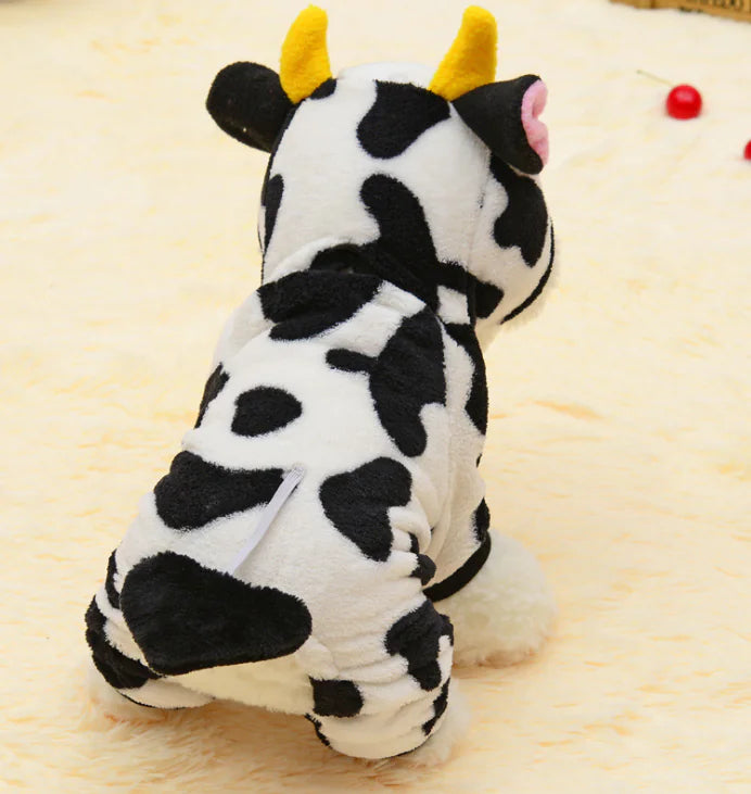 Cow Costume for Cats and Dogs