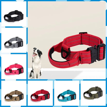 Tactical Dog Collar with Leash and Reflective Harness