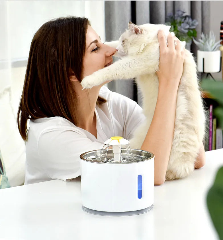Flower Water Dispenser for Pets