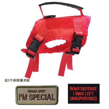 Adjustable Tactical Cat Vest with Leash