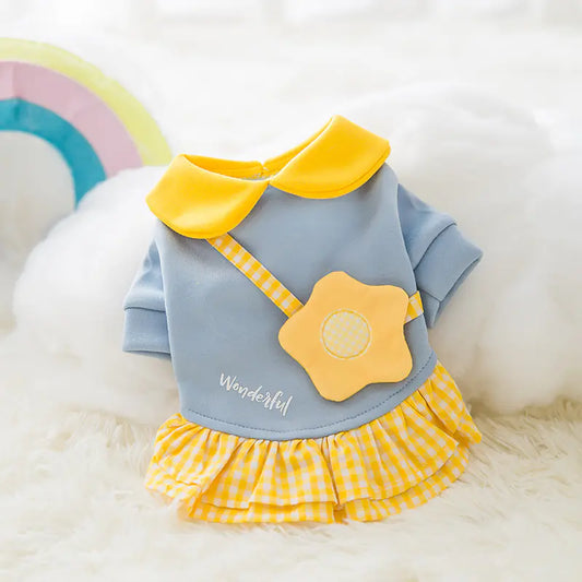 Pet clothes with cute prints