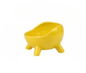 Cuenco de Cerámica Elevado para Gato