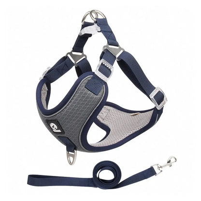 Breathable Mesh Harness for Small and Medium Dogs