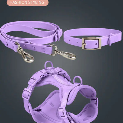 Arnés y Collar Táctico Impermeable para Perro