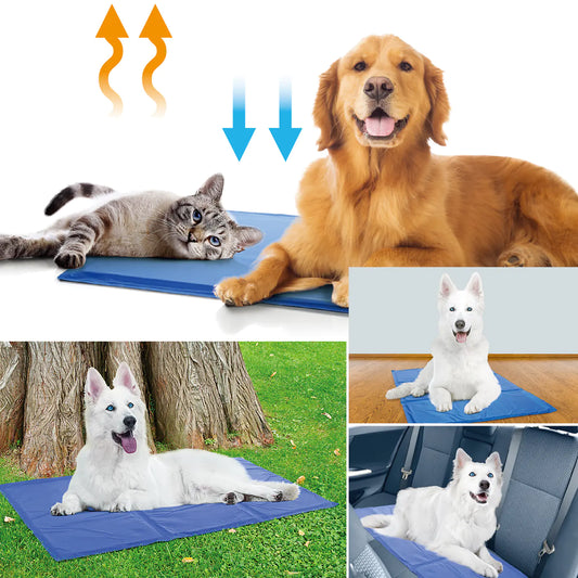 Alfombrilla de Gel Autoenfriante Lauva para Mascotas (Gatos y Perros)