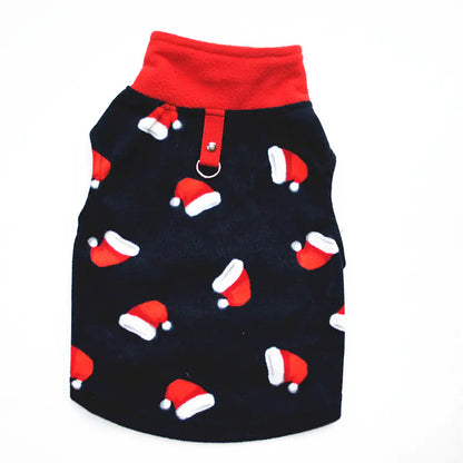 Suéter de Polar con cuello para mascotas, Suave y Ligero