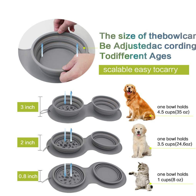 Slow Feeding Anti-Choking Pet Bowl