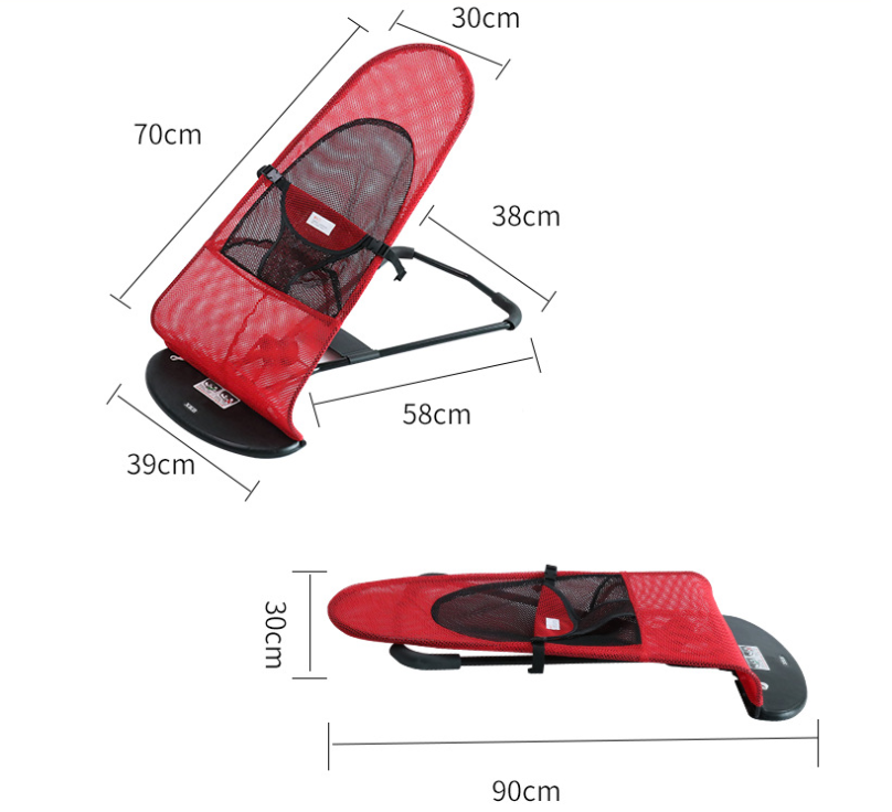 Foldable and adjustable pet rocking chair