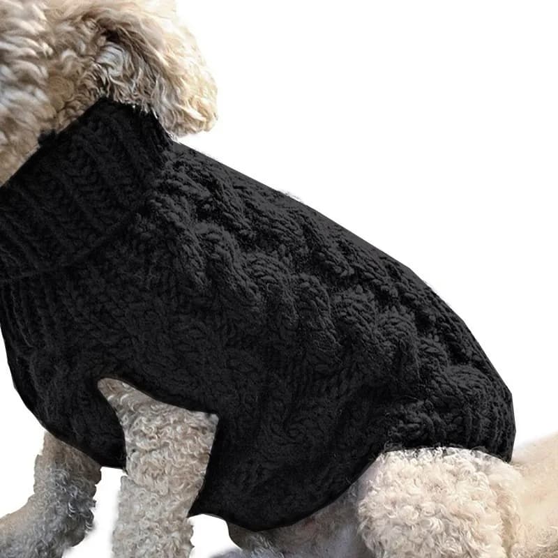 Maglione invernale caldo per cani in morbida maglia