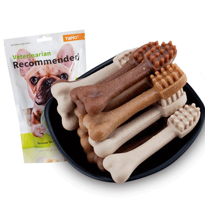 Mixed flavor dental treats for dogs