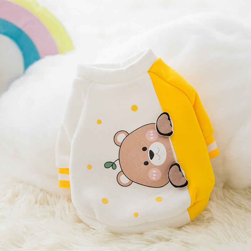 Pet clothes with cute prints