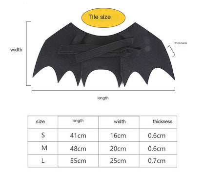 Bat Wings and Mask Pet Costume