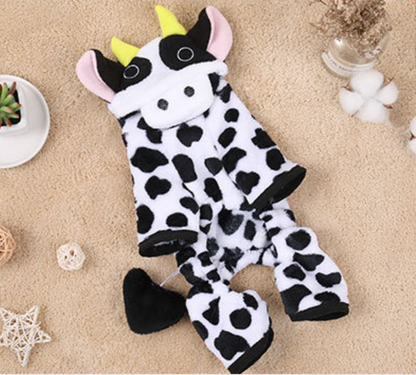 Cow Costume for Cats and Dogs