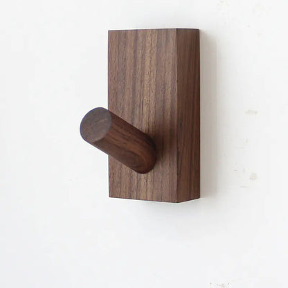 Ganchos de Pared de Madera Maciza