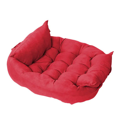 Multifunctional foldable pet cushion