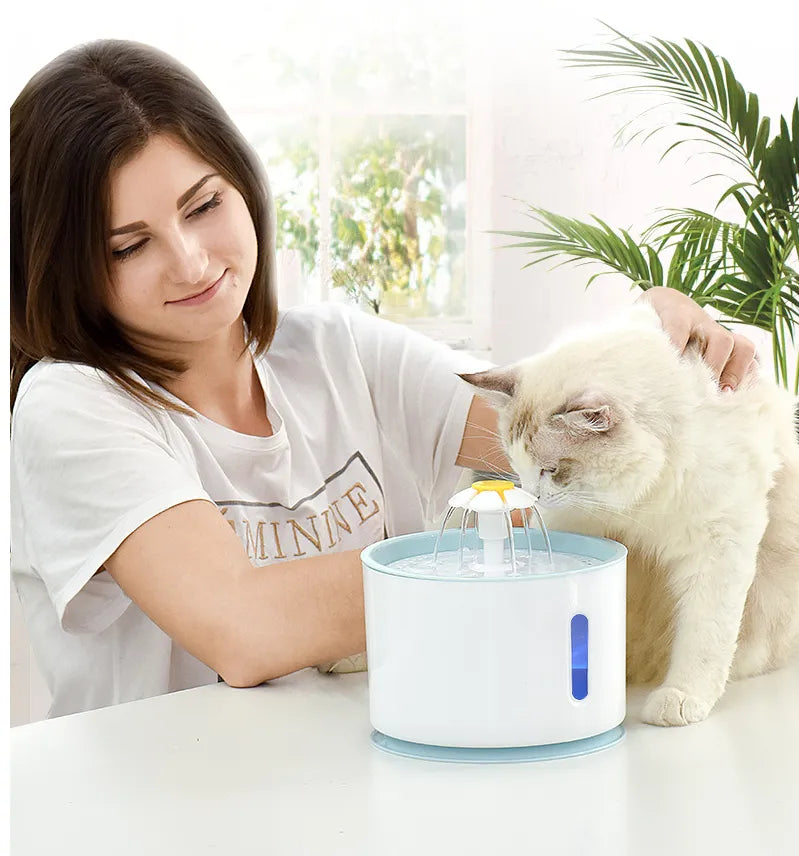 Flower Water Dispenser for Pets