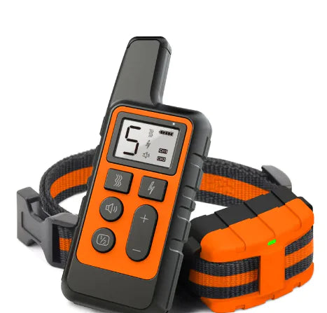 Remote control dog training collar