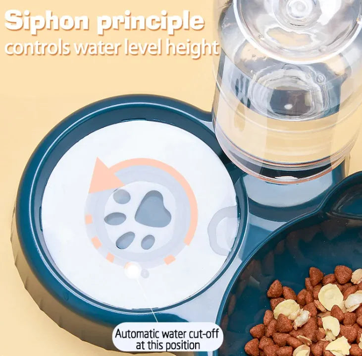 Automatic cat food bowl