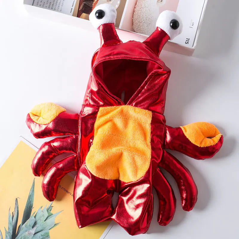 Crab Style Dog Costume