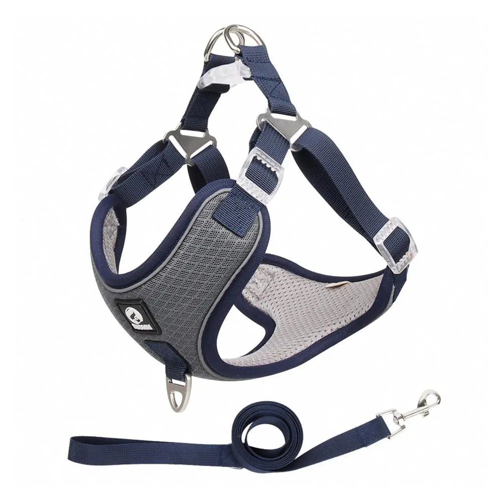 Breathable Mesh Harness for Small and Medium Dogs