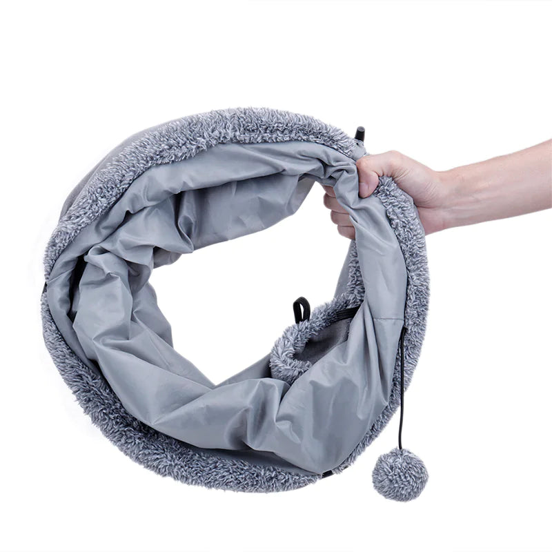 Long Collapsible Cat Tunnel Toy